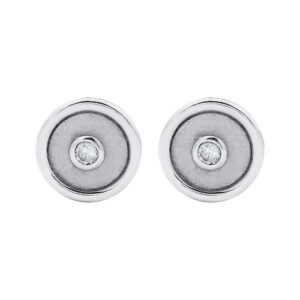 BROQUEL EN ORO BLANCO DE 14K